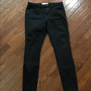 Black high waisted jeggings